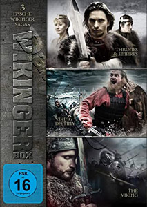 Vikings 3 Movie Collection | Royal Deceit / Viking Destiny / Viking Quest  | Prince of Jutland  DVD